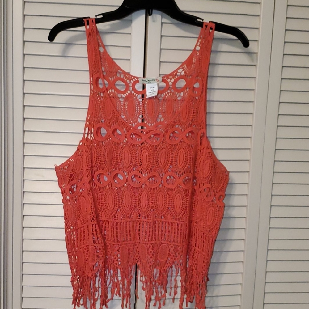Vivid Importers Crochet Tank Top